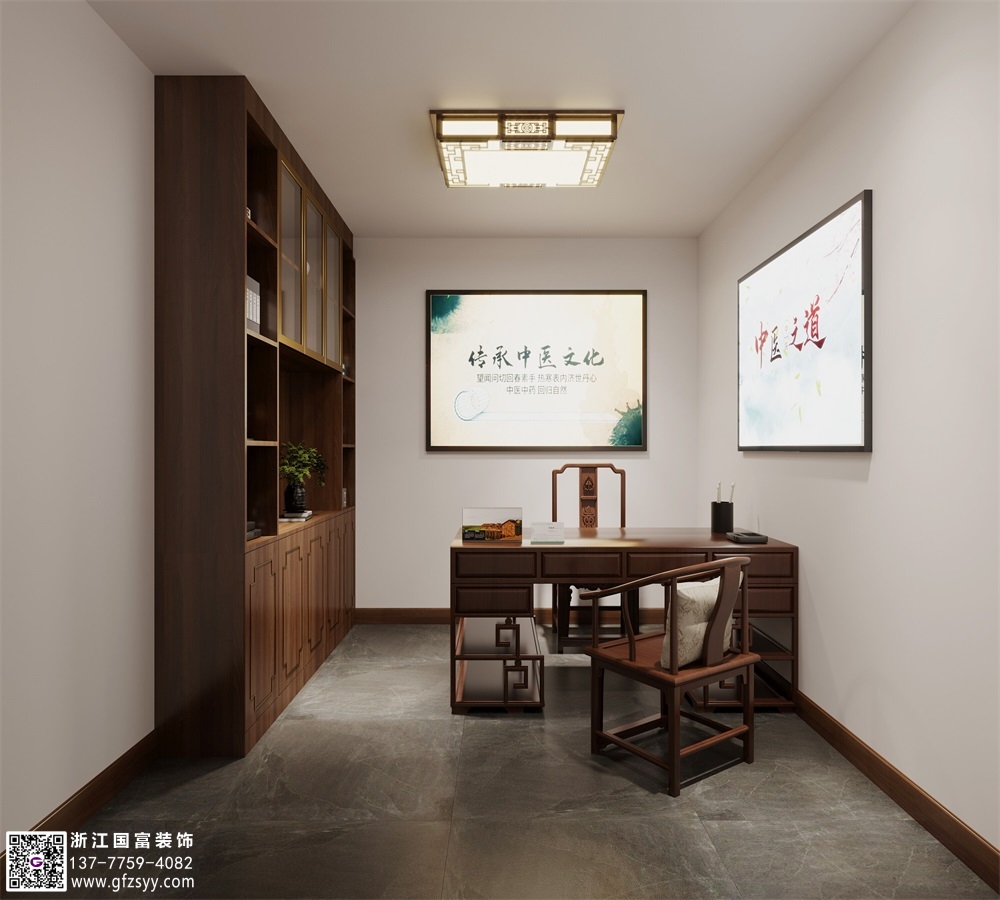 台州中医诊所设计公司_浙江国富装饰