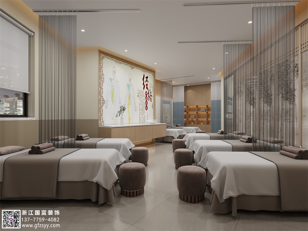 杭州中西医结合门诊装修公司_浙江国富装饰