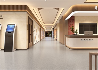 青海中医康复中心设计案例效果图