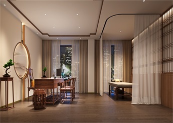 上海中医门诊部设计装修案例（农工商店）